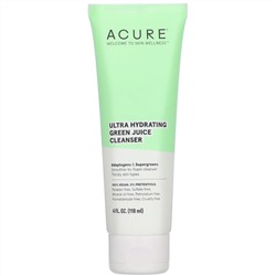 Acure, Ultra Hydrating Green Juice Cleanser, 4 fl oz (118 ml)