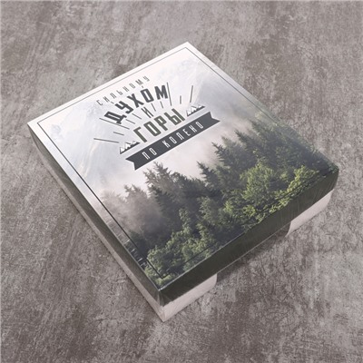 Набор подарочный «Этель. Сильному духом», полотенце, щётка, расчёска