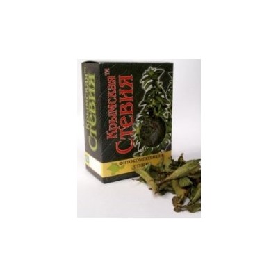 Стевия лист 25 гр (коробка)