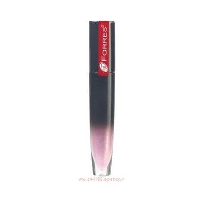 Farres Блеск для губ Rich Color Pop тон 108 светло-розовый голографик 7036