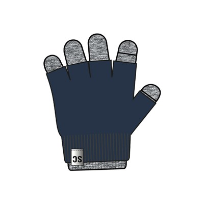 Комплект трикотажный для мальчиков: митенки, перчатки