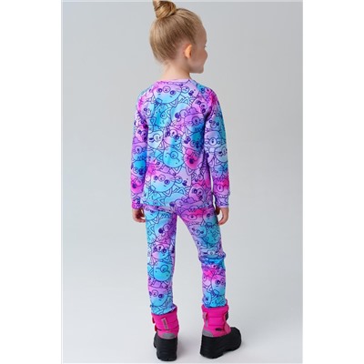 Термокомплект трикот. для девочек PLAYTODAY, 1226892