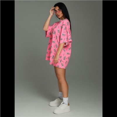 Футболка Ирбис (Розовый)