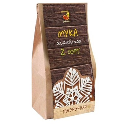 Мука пшеничная Алтайская 2 сорт бум.пакет 700г ЭКОПРОДУКТЫ, 1182538