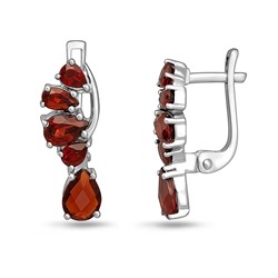 Серьги, гранат, Белиз