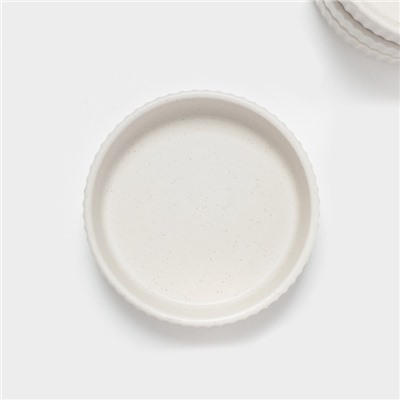 Соусники Magistro Jarwah Lausanne, 100 мл, 9.5×2.4 см, набор 4 шт., фарфор, белые