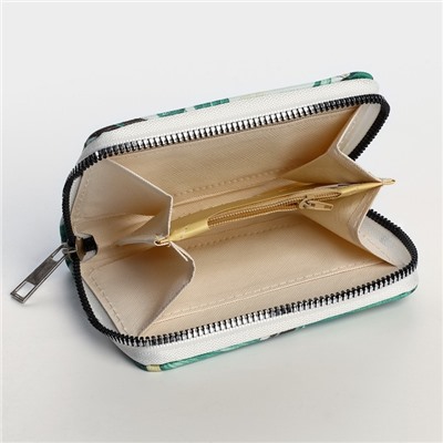 Кошелёк на молнии Look inside, из искусственной кожи