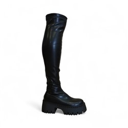 Сапоги-чулки евро зима К916-21 черные