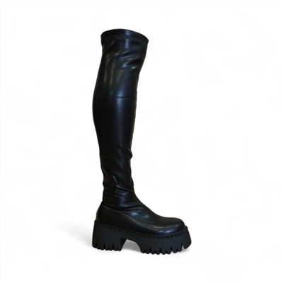 Сапоги-чулки евро зима К916-21 черные