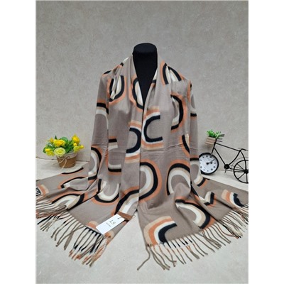 Мягкий палантин из кашемира мультицвет