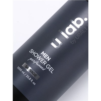 Гель для душа мужской, парфюмированный Dior Sauvage, 1000 мл, ULAB