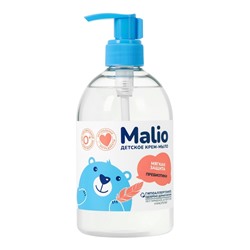 Крем-мыло жидкое детское "Малио" мягкая защита, с пребиотиком, 500 мл