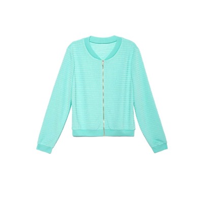 Жакеты CONTE LJ 902 Ультракомфортный фактурный бомбер на молнии