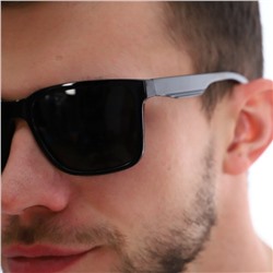 Очки солнцезащитные мужские поляризованные, глянец черный, Marinx, 8916, 501259, арт.354.714