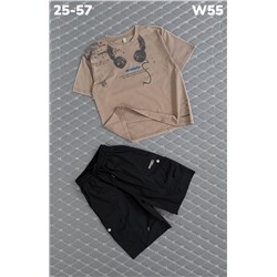 Костюм W55 бежевый