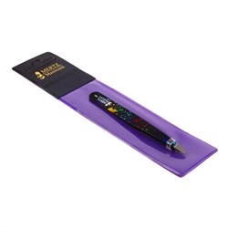 Mertz Пинцет косметический скошенный A182, 9 см 4020