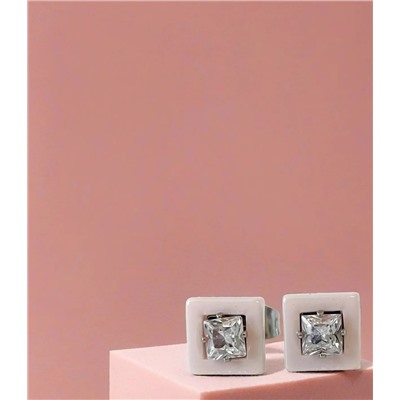 Серьги с керамикой