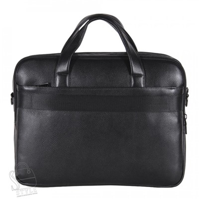 Портфель мужской кожаный 8074G black S-Style