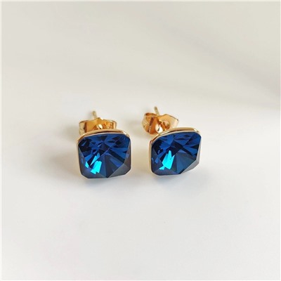 Серьги с кристаллами Swarovski