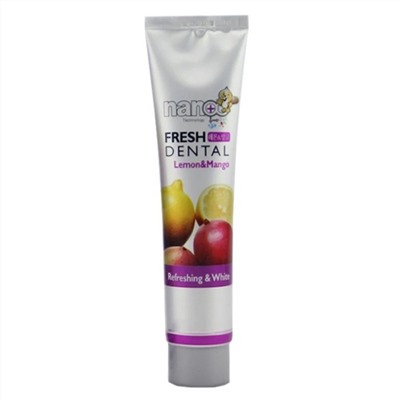 Hanil Зубная паста со вкусом лимона и манго / Nano Fresh Dental Toothpaste , 160 мл 16944