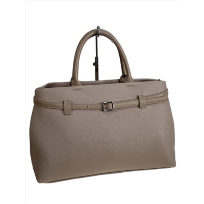 Женская сумка из искусственной кожи, цвет светло коричневый