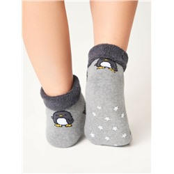 Теплые CONTE-KIDS SOF-TIKI Махровые носки с отворотом и антискользящей стопой