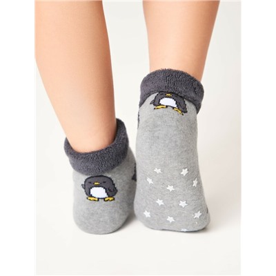 Теплые CONTE-KIDS SOF-TIKI Махровые носки с отворотом и антискользящей стопой