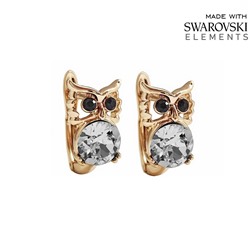 Серьги с кристаллами Swarovski