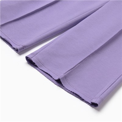 Брюки детские KAFTAN, размер 30 (98-104 см), сиреневые