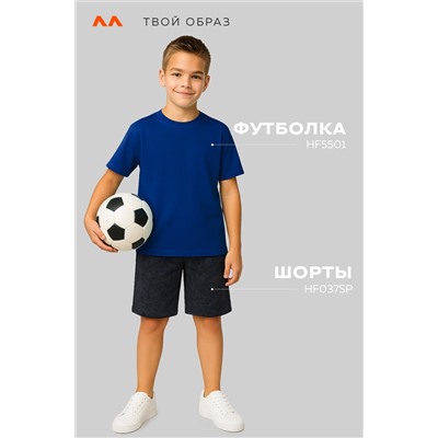 Детская однотонная футболка Happyfox