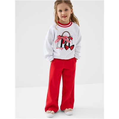 Брюки трикотажные для девочек