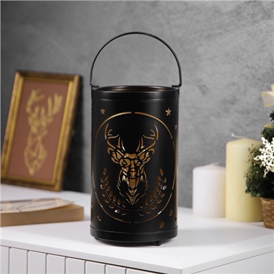 Фигура световая «Величавый олень», 12.3×21 см, 1 LED. батарейки АААх3 (не в компл.), свечение тёплое белое