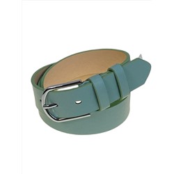 Ремень женский из искусственной кожи, цвет  светло зелёный