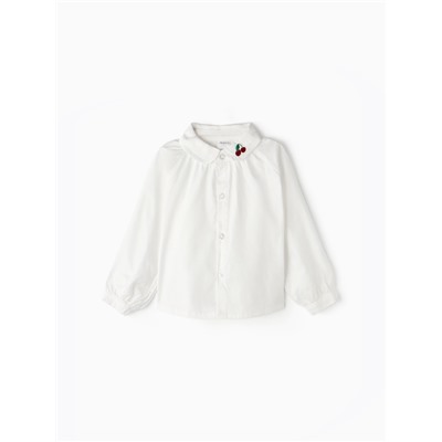 Рубашка для девочки Крошка Я, рост 86-92 см, белая