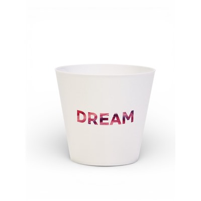 Набор кашпо 3 в 1 Dream, enjoy, love, тиснение, 0.8 л, 11×12 см