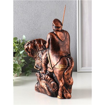 Фигура гипс «Казак на коне с пикой», 25×19×11 см