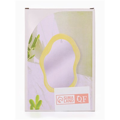 Зеркало настольное, декоративное, 17.5×25 см, (12.5×21 см), МИКС