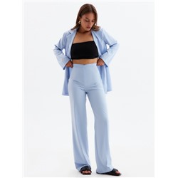 Костюм женский (жакет, брюки) MINAKU: Green trend, размер 46, голубой