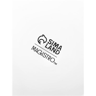 Кружка Magistro «Кап», 450 мл,13×10×7.8 см, боросиликатное стекло, прозрачная