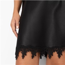 Юбка атласная с кружевом, Тайный знак (звезда)