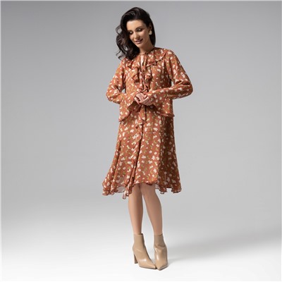 Платье в стиле бохо, Для восхищенных взглядов (brown)