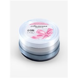 Набор атласных лент, 5 шт., размер 1 ленты: 10 мм × 23 ± 1 м, цвет серый спектр