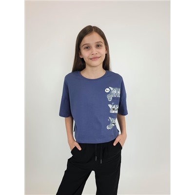 6-73-10. (Фуфайка для девочки, Лунева )