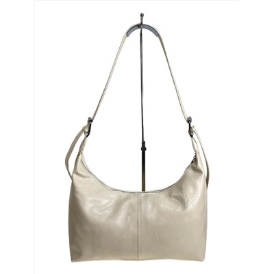 Женская сумка из искусственной кожи, цвет молочный