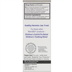 NatraBio, Children's Cough & Mucus, без спирта, натуральный ягодный вкус, от 4 месяцев, 120 мл (4 жидк. унции)