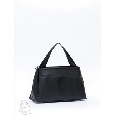 Сумка женская кожаная 0650CH black Polina&Eiterou