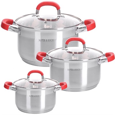 28818 Набор посуды 6пр 2+2,5+3,5 л MB (х4)