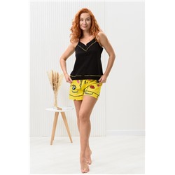 Пижама женская 8438 (Желтый)