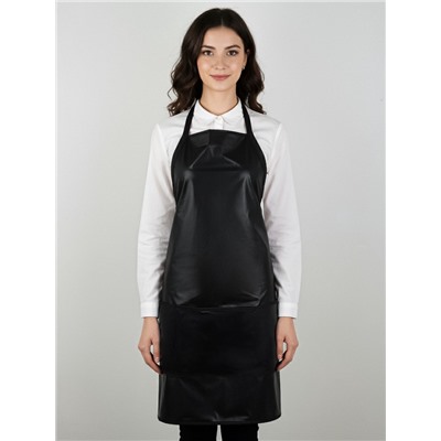 Фартук парикмахерский, односторонний, 3 кармана, чёрный