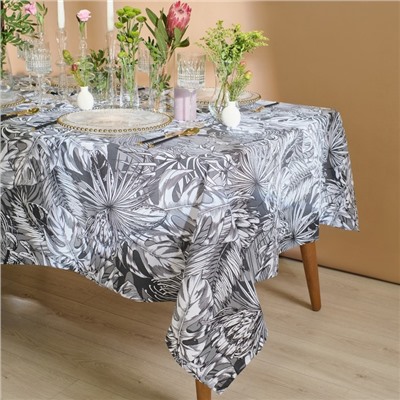 Скатерть «Этель» Palm leaves, 149×110 см, 100% хлопок, саржа 190 г/м²